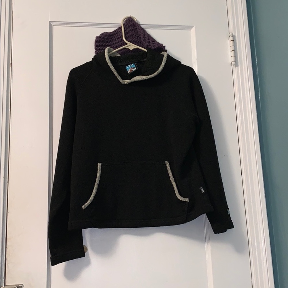 Thrifted alpaca sweater